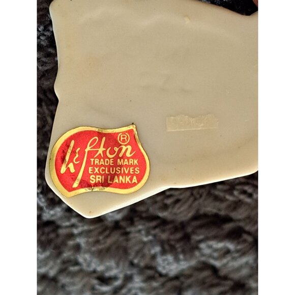 Vintage Lefton Holiday Child Figurines Boy Ice Skater Girl Falling Village - Picture 6 of 9